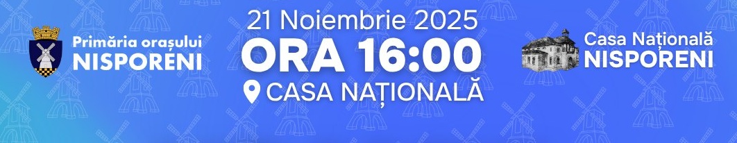 HRAMUL ORAȘULUI NISPORENI 2025