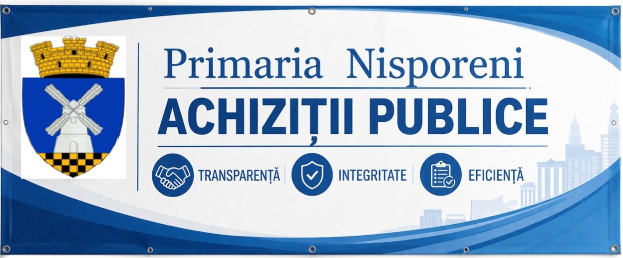   Inițierea unei proceduri de achiziție publică.